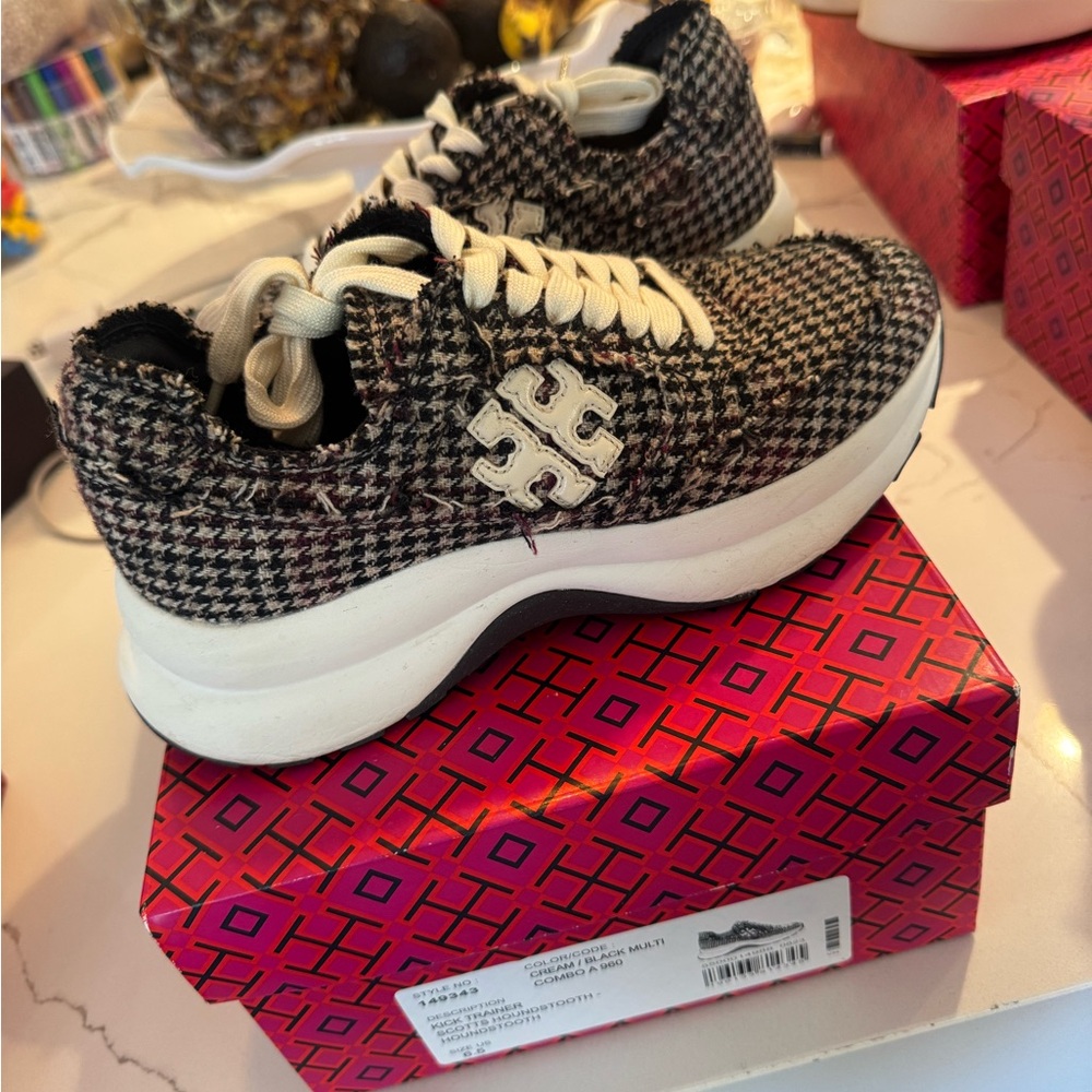 Stylish Black and White Shoes